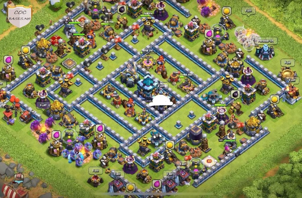 centralized town hall 13 war design link