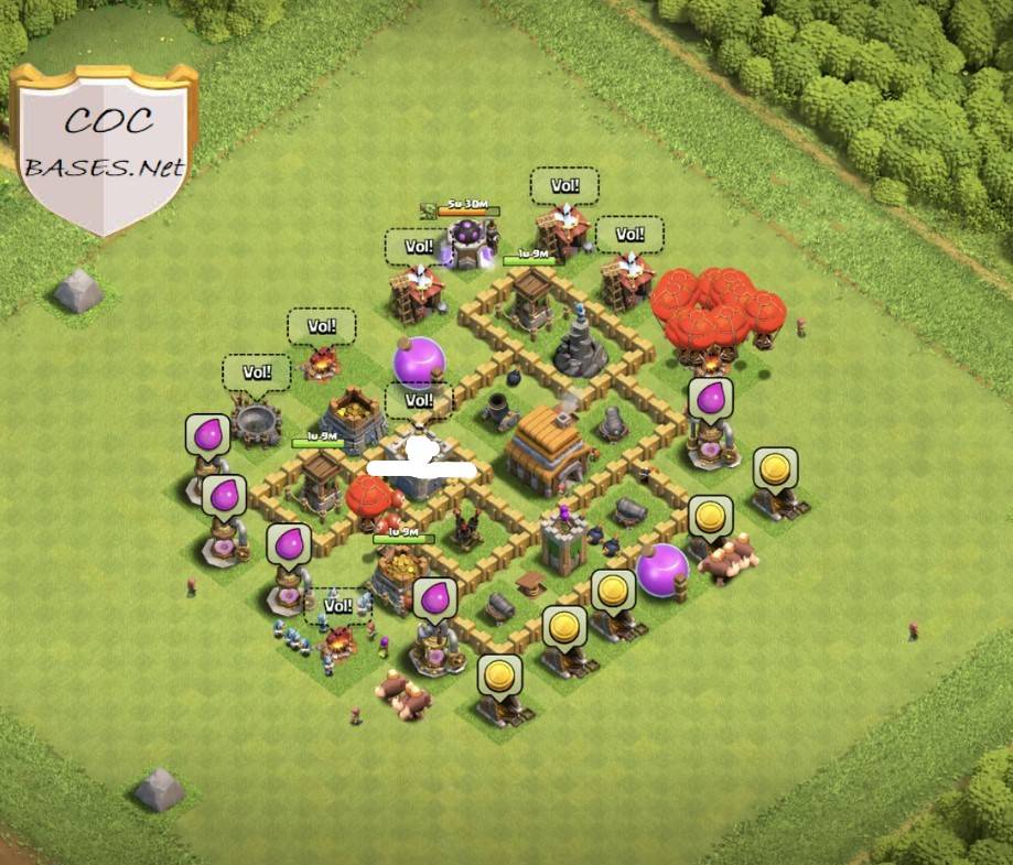 centralized town hall 5 trophy design link