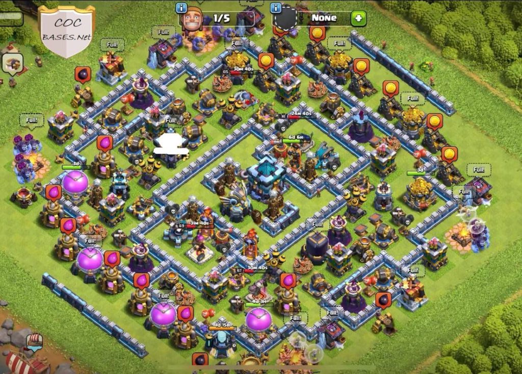 clan war league the best town hall 13 base