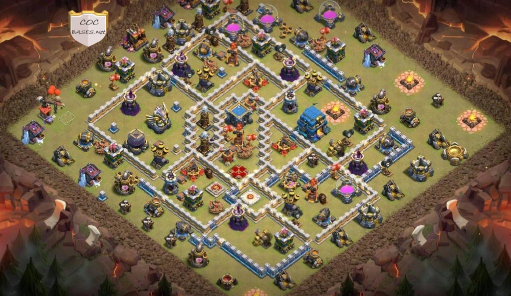 clash of clans anti everything layout link level 12