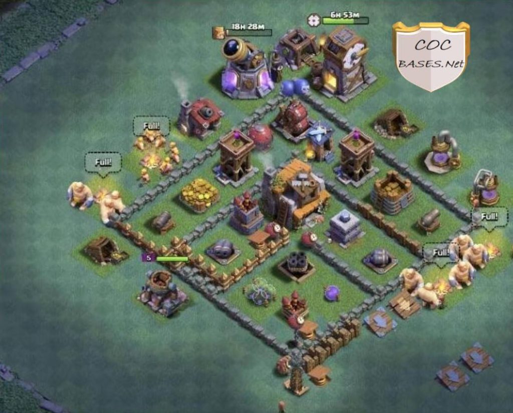 clash of clans anti everything layout link level 5