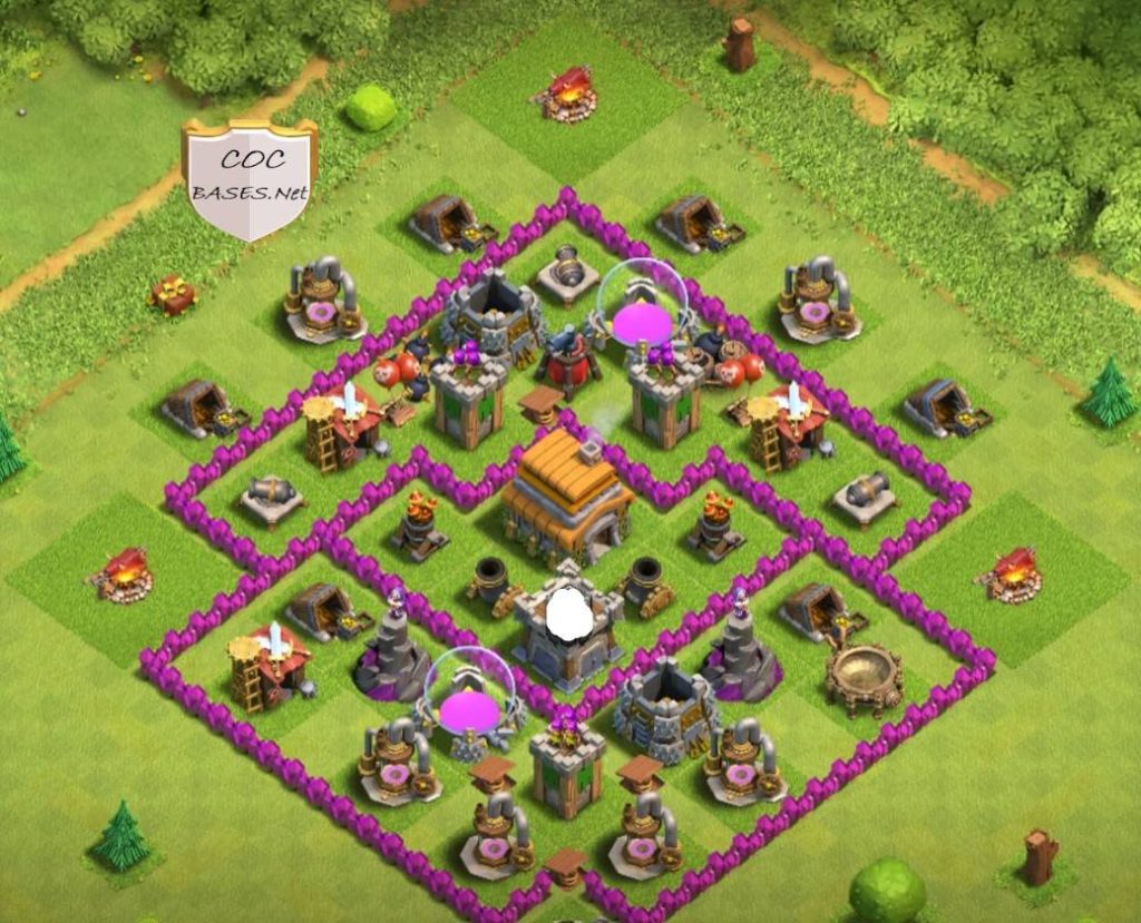 clash of clans anti everything layout link level 6