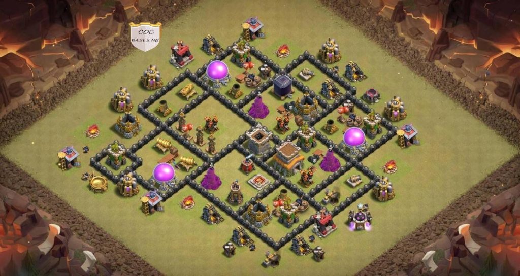 clash of clans anti everything layout link level 8