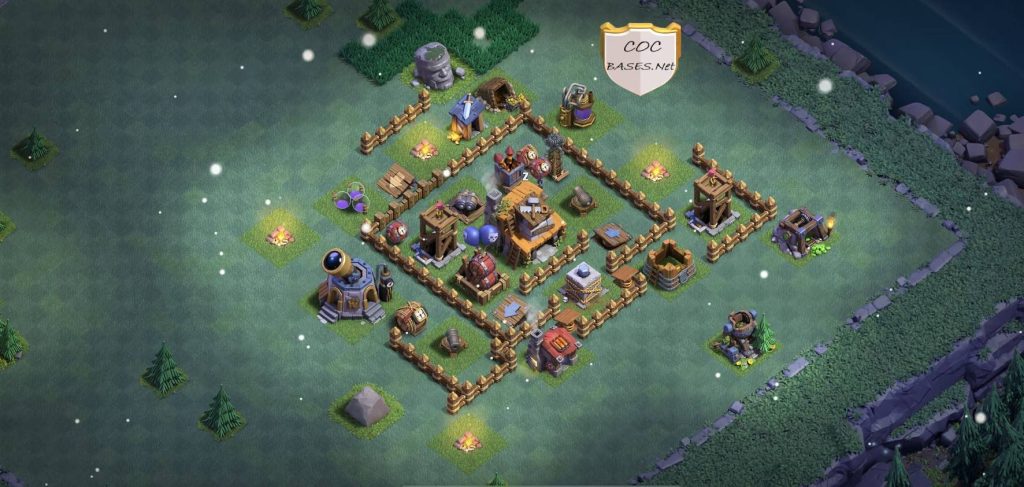 clash of clans bh4 base anti everything