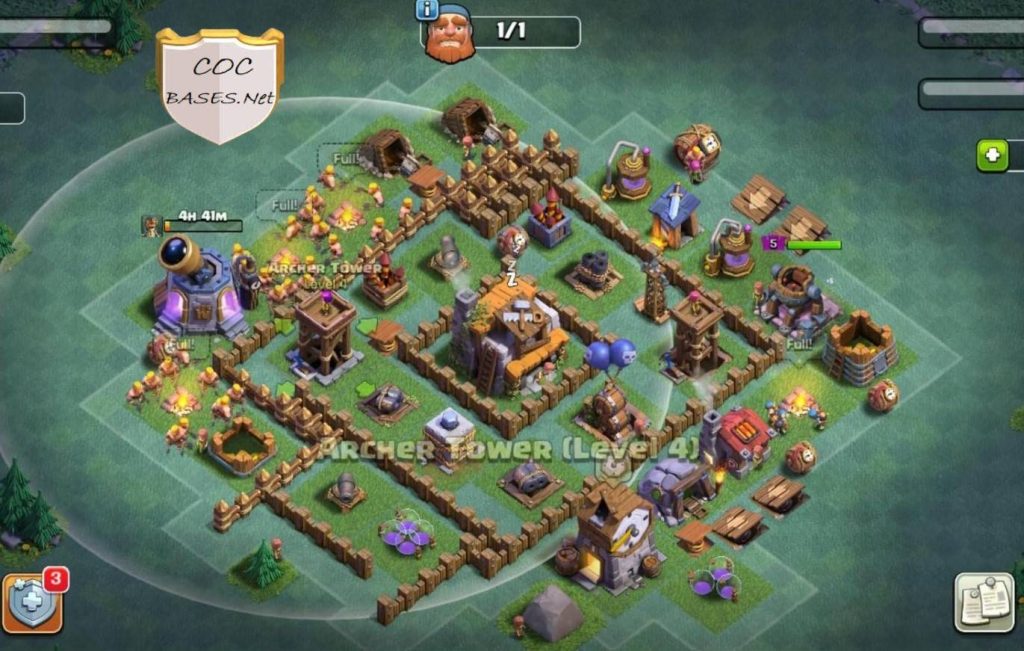 clash of clans bh5 max base