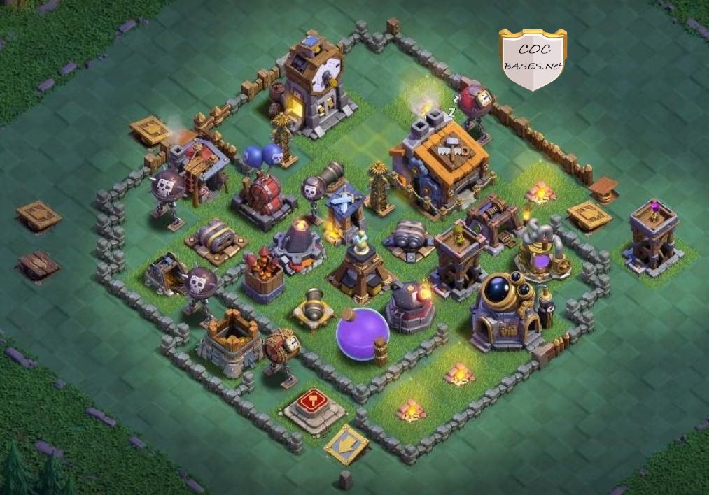 clash of clans bh9 base link