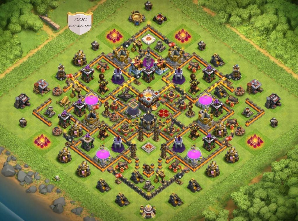 clash of clans farming loot protection th11 base link