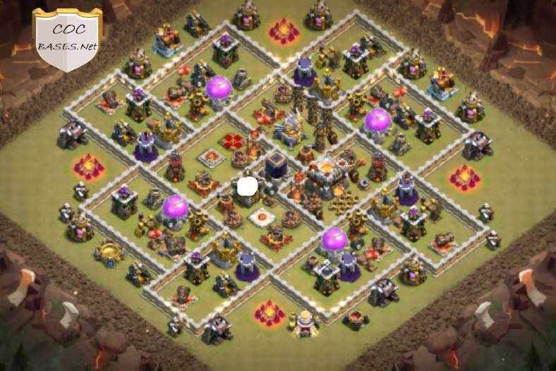 clash of clans farming th11 base link