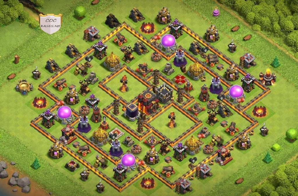 clash of clans farming town hall 10 base link