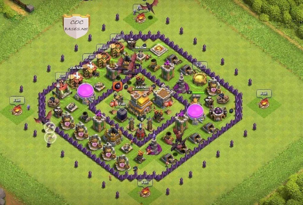 clash of clans farming town hall 7 base copy link