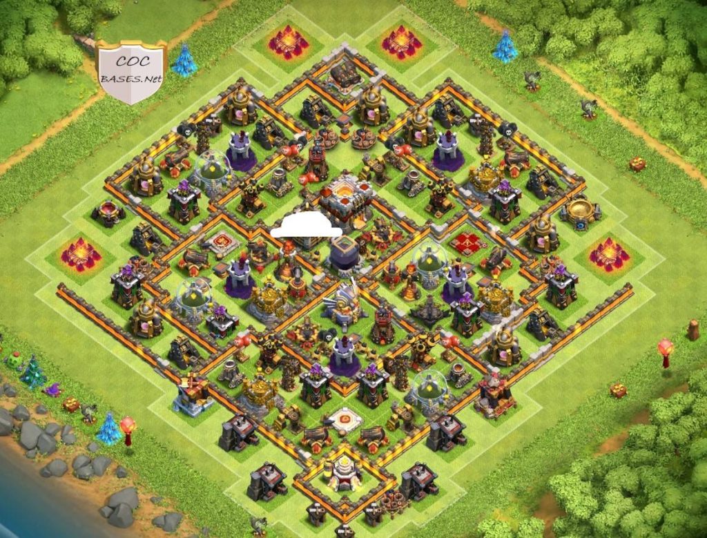 clash of clans th11 base anti everything