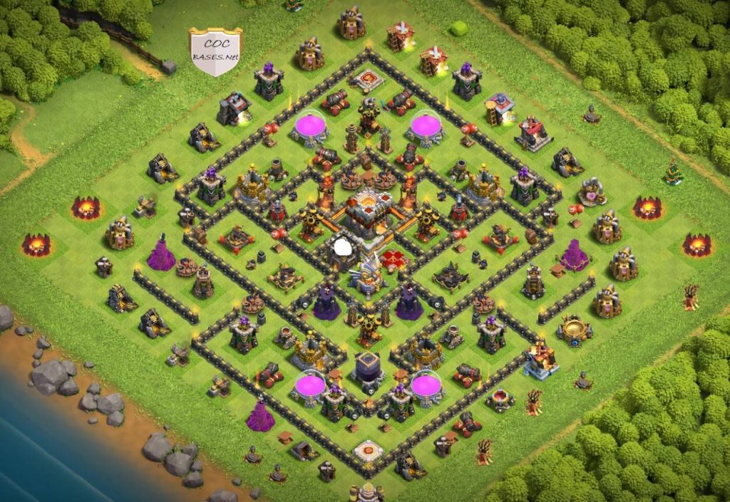 clash of clans th11 farming layout link