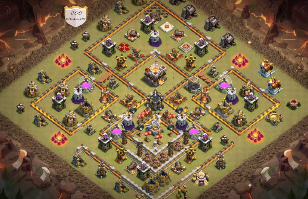 clash of clans th11 trophy base link