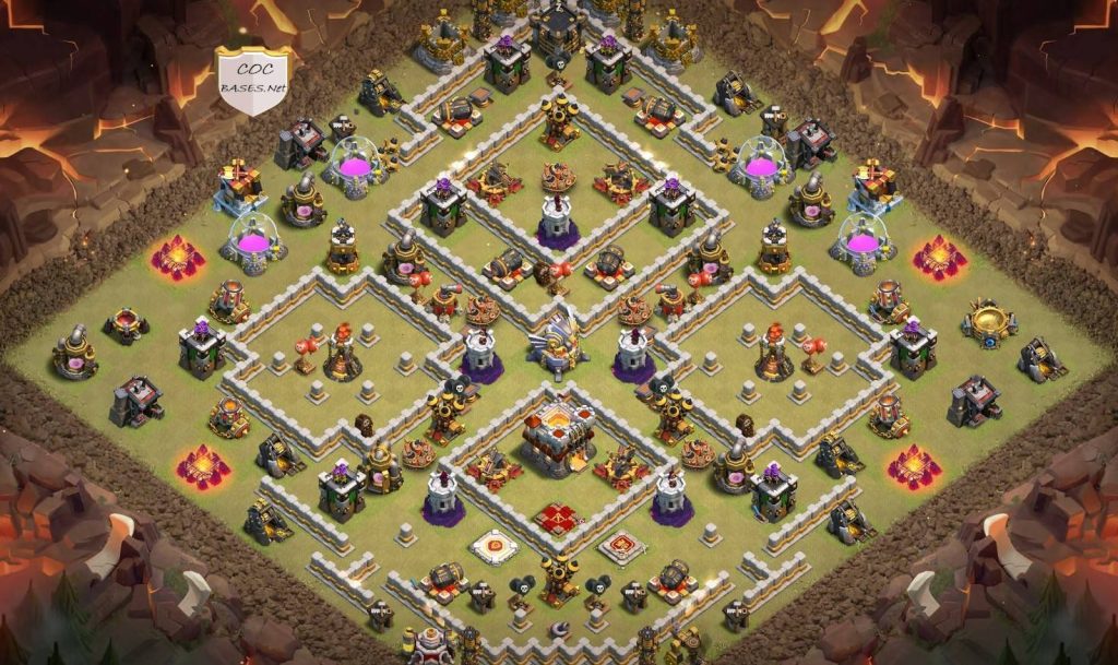 clash of clans th11 war base link