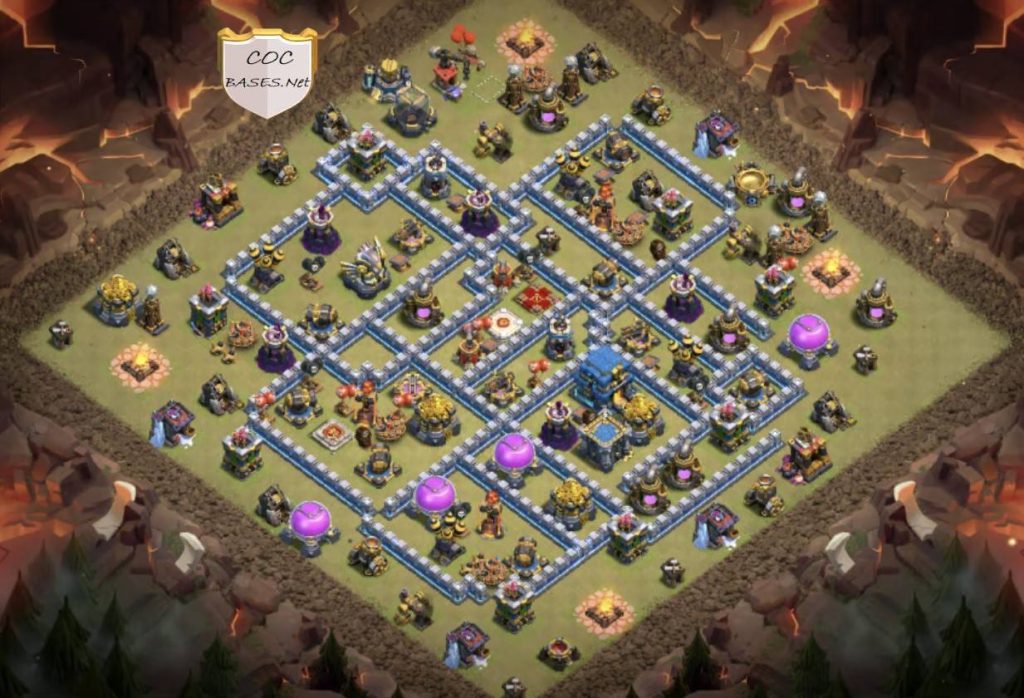 clash of clans th12 base 2023