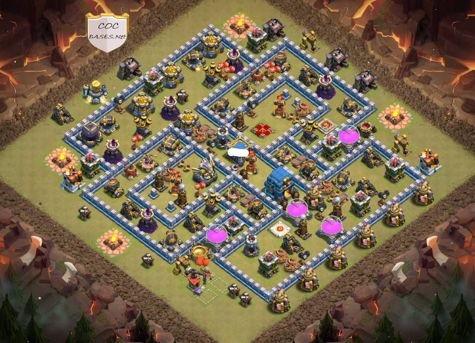 clash of clans th12 base copy link
