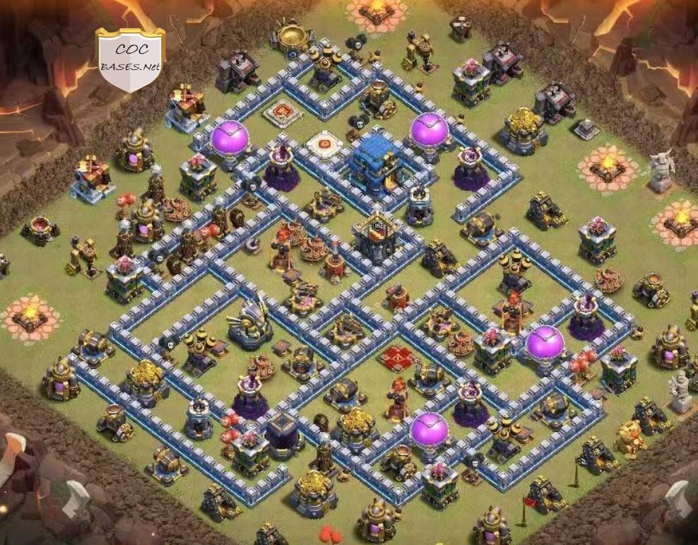 clash of clans th12 design