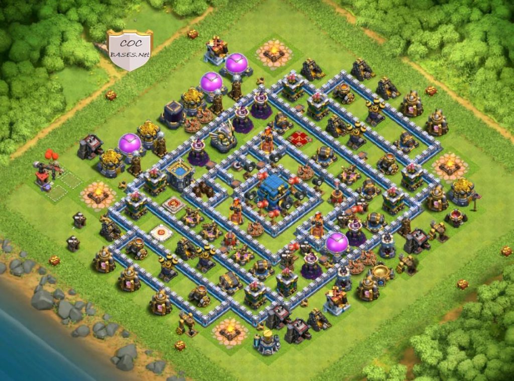clash of clans th12 layout copy link