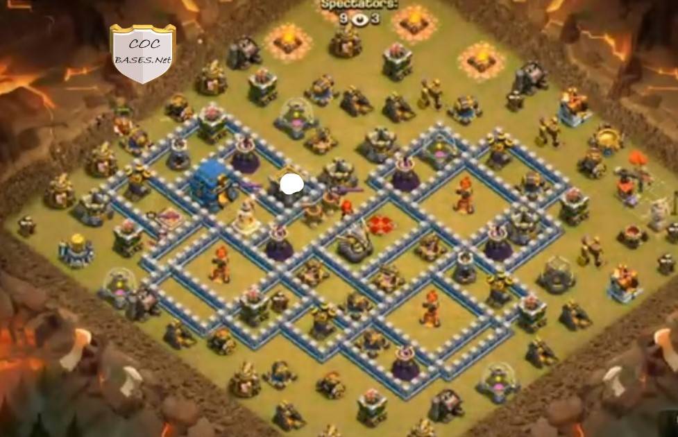 clash of clans th12 map link