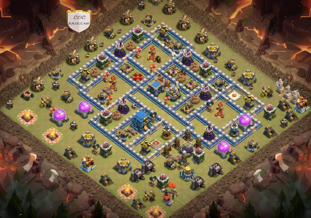 clash of clans th12 war base link