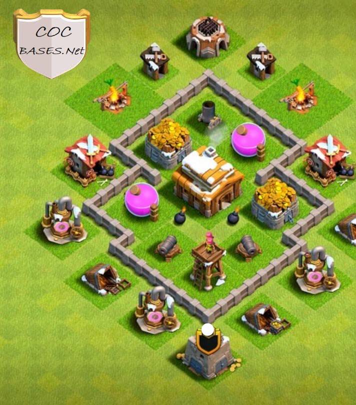 clash of clans th3 base copy link