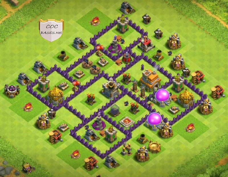 clash of clans th7 farming base reddit