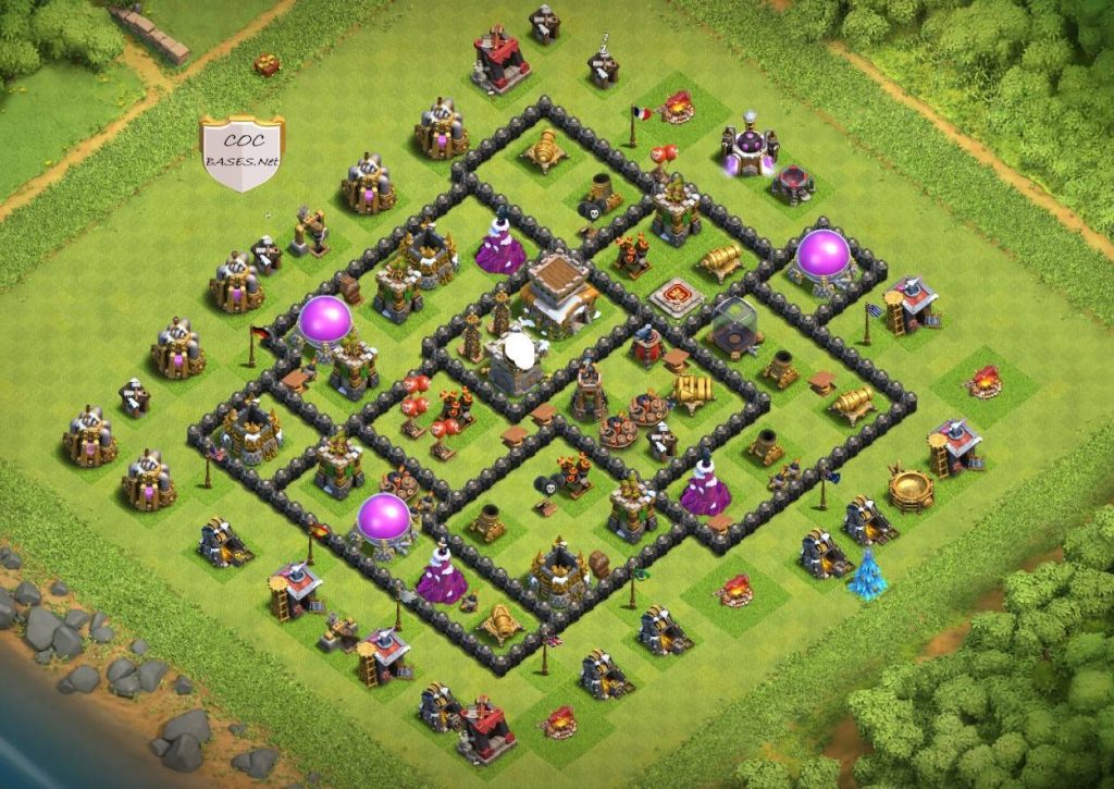 clash of clans th8 base link