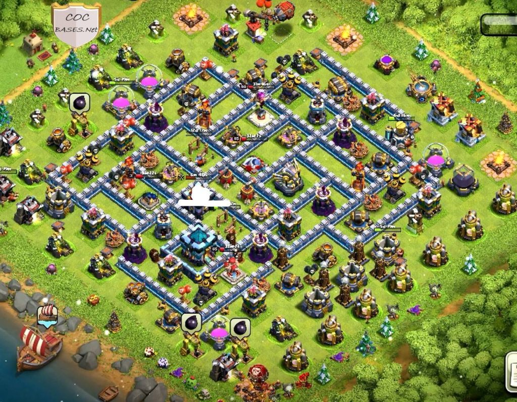 clash of clans top th13 war base 2023
