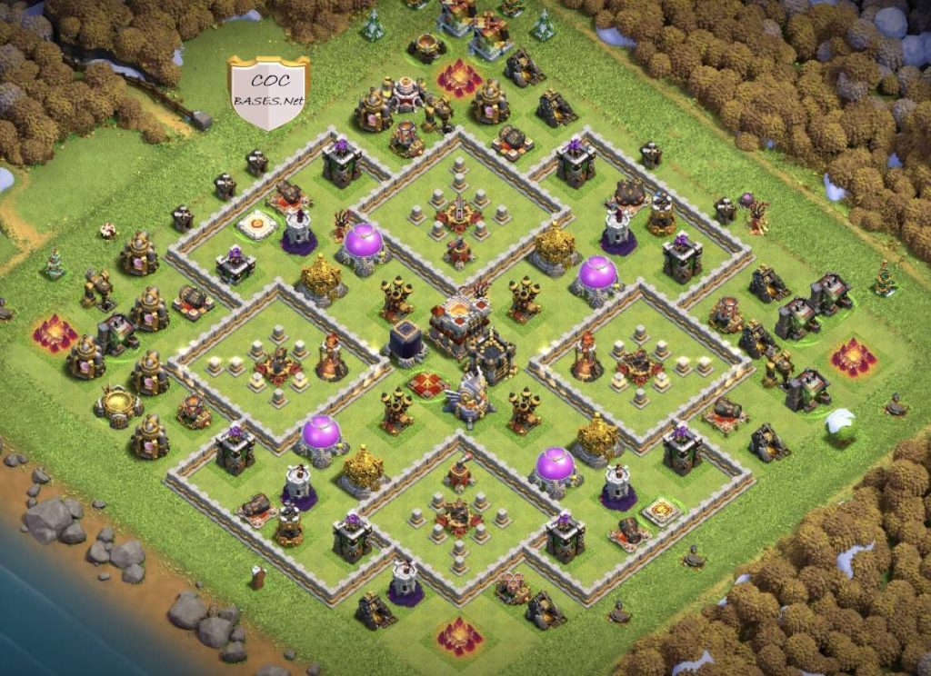 clash of clans town hall 11 farming base layout