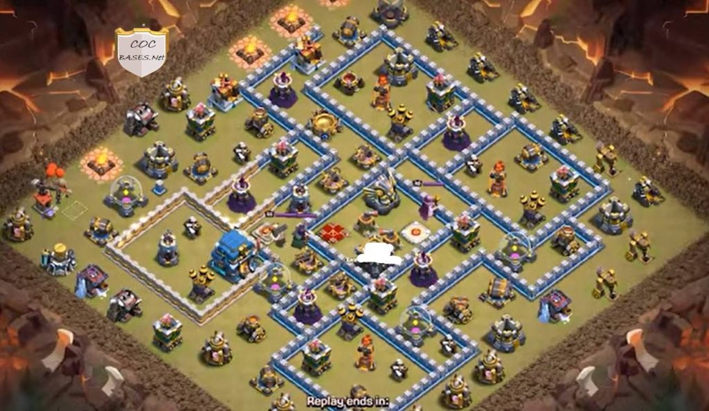 clash of clans town hall 12 base with link