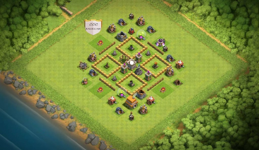 clash of clans town hall 6 base link