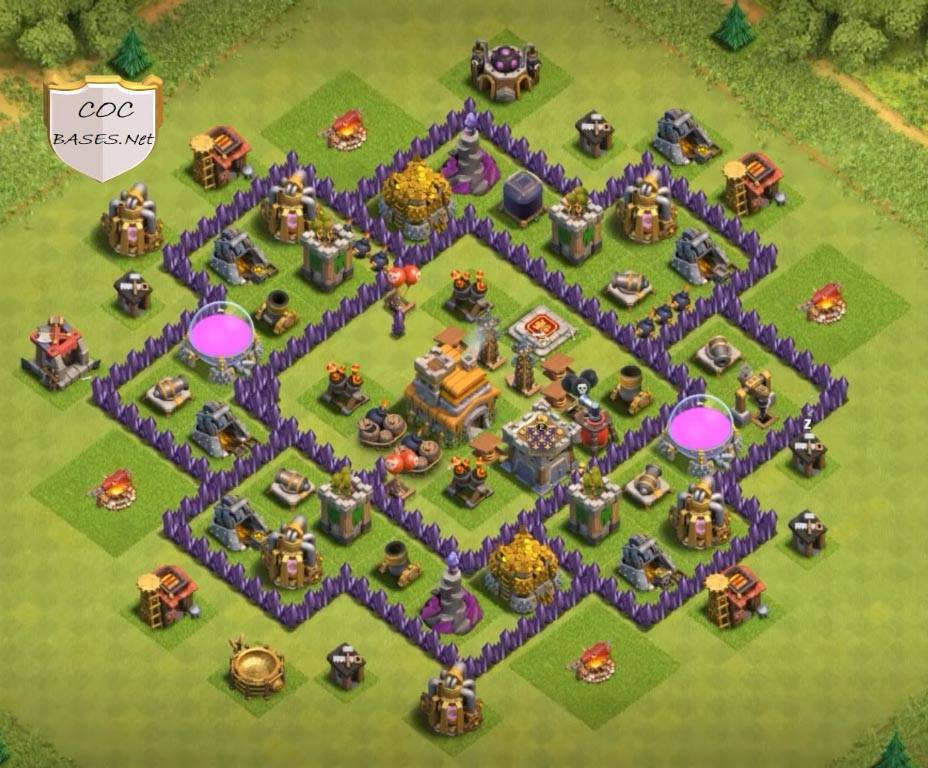 clash of clans town hall 7 farming base layout