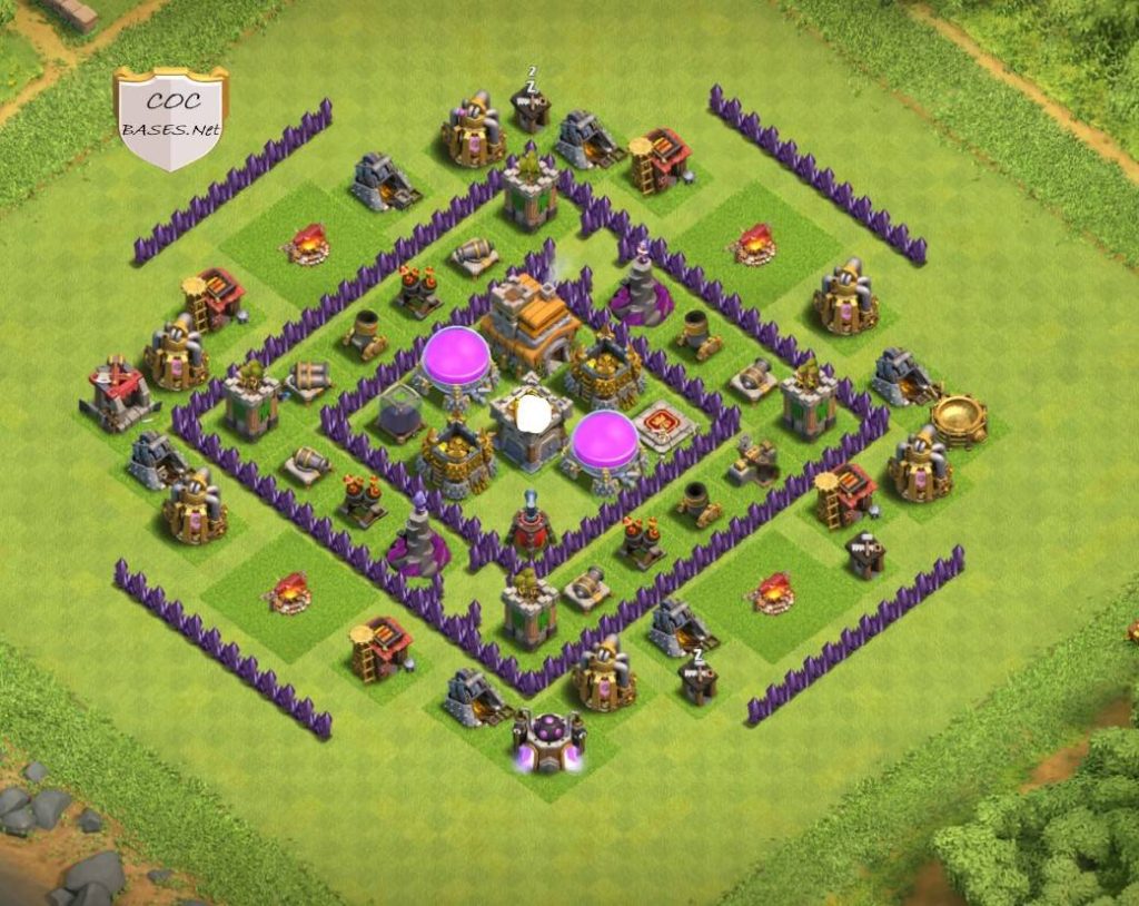 clash of clans town hall 7 trophy base layout