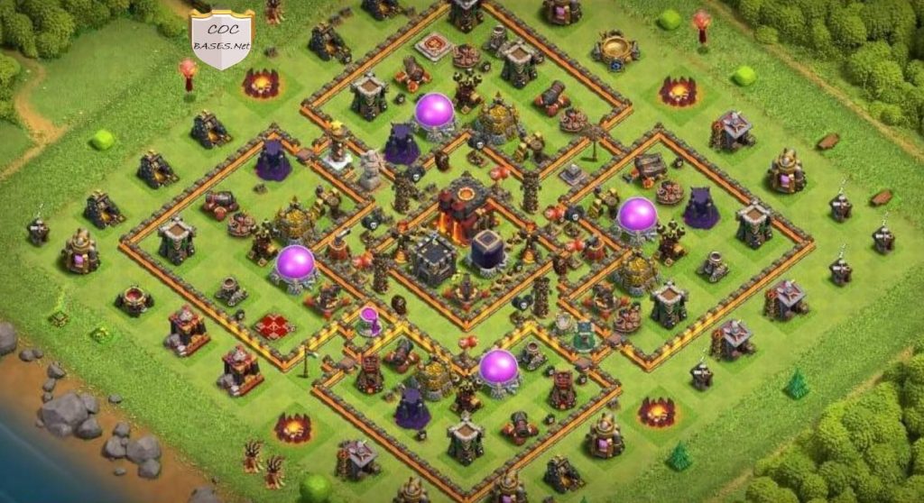 clash of clans trophy best town hall 10 base