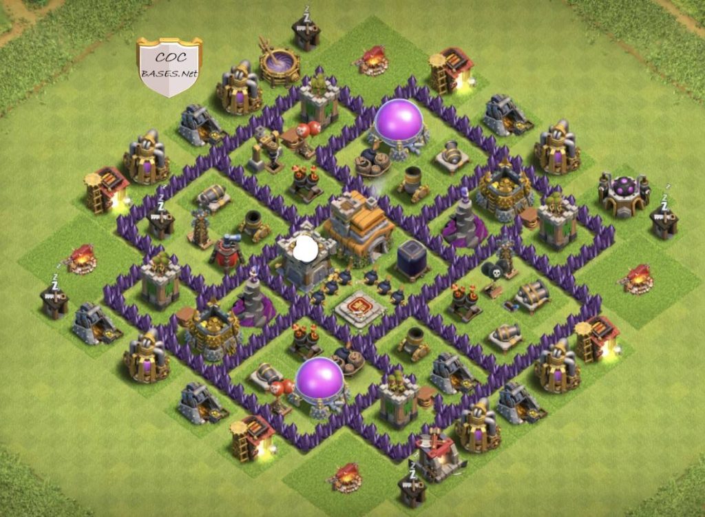 clash of clans trophy unbeatable th7 base anti everything
