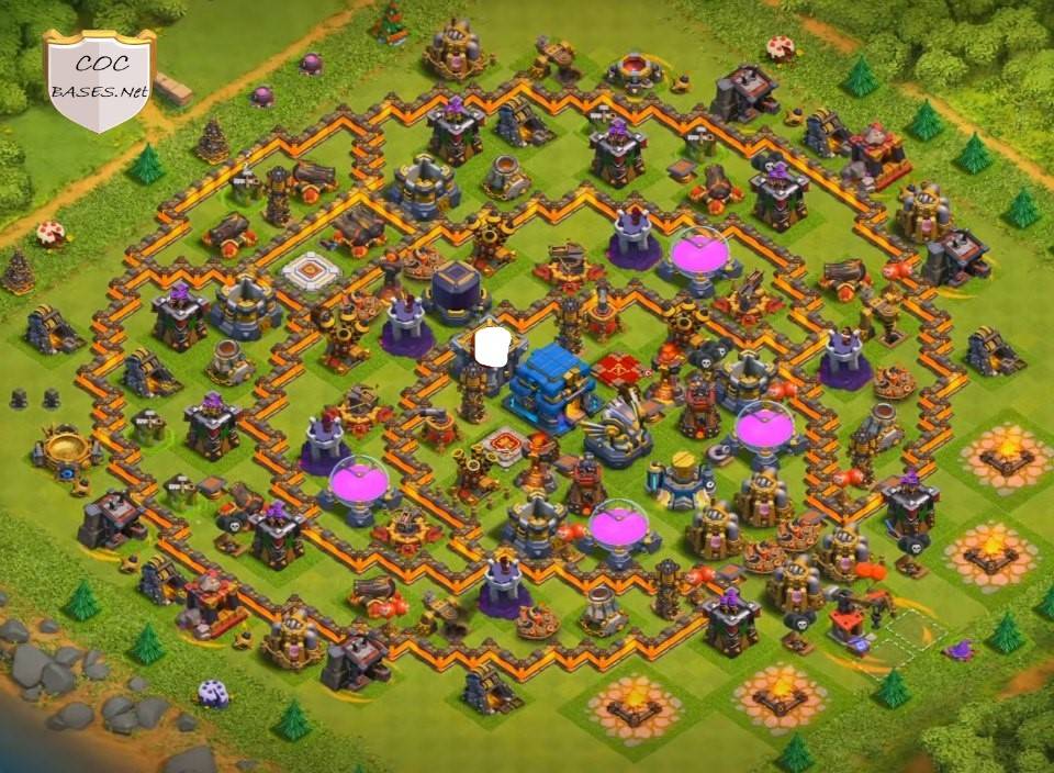 coc anti loot town hall 12 layout with picture download
