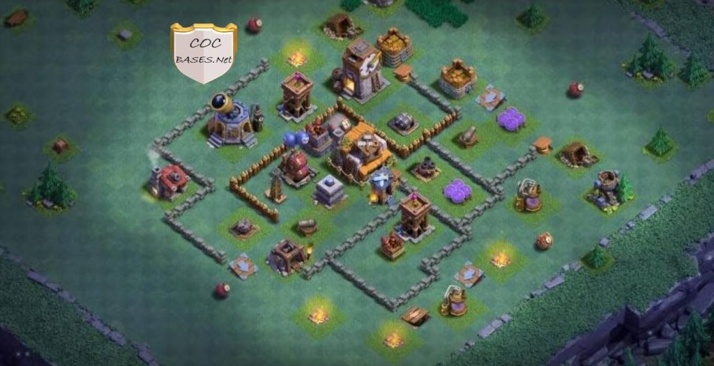 coc level 5 clan league layout link