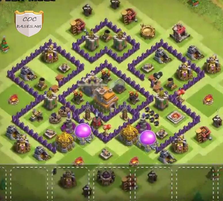 coc th07 village links for clan league