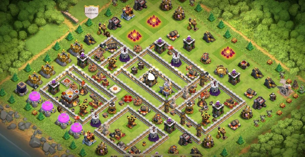coc th11 base layout link