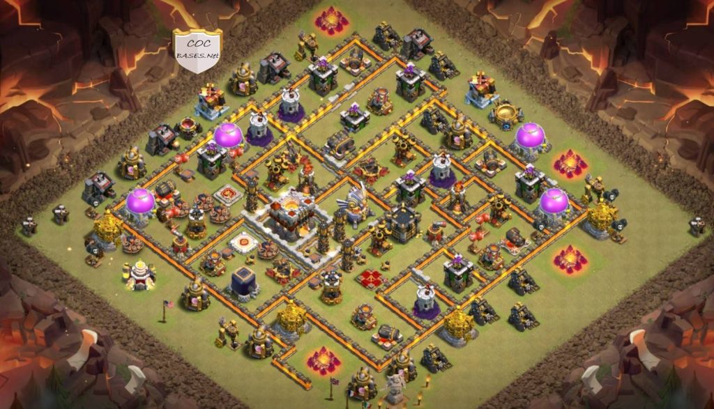 coc th11 new base