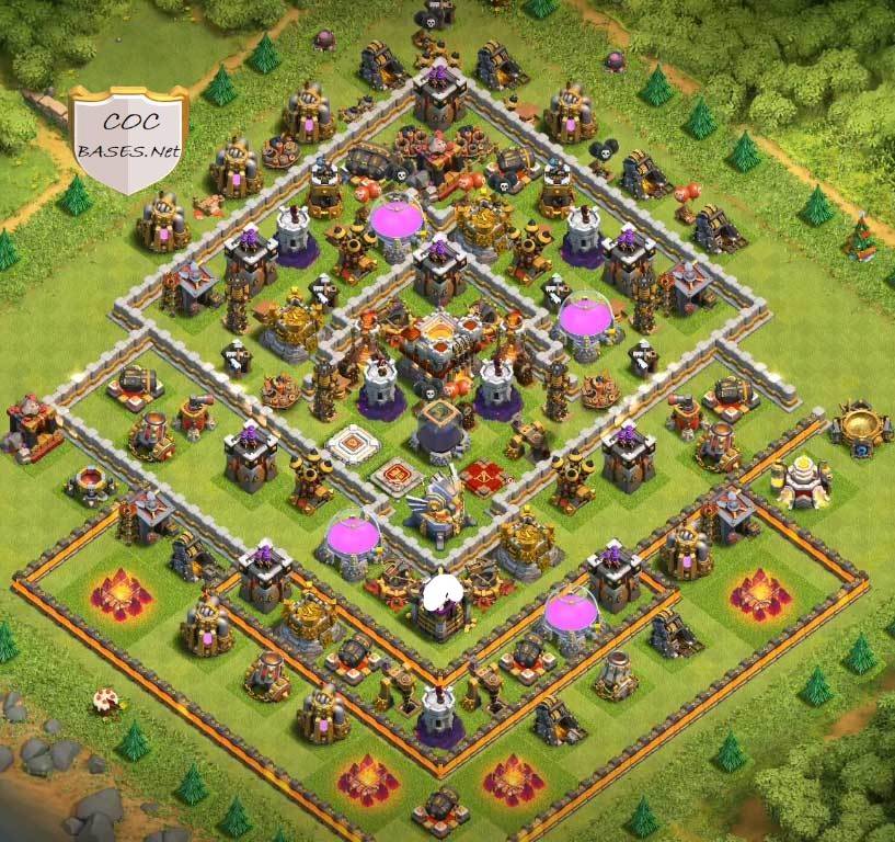 coc th11 new farming base