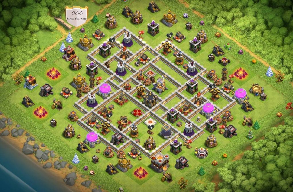coc th11 village links for clan league