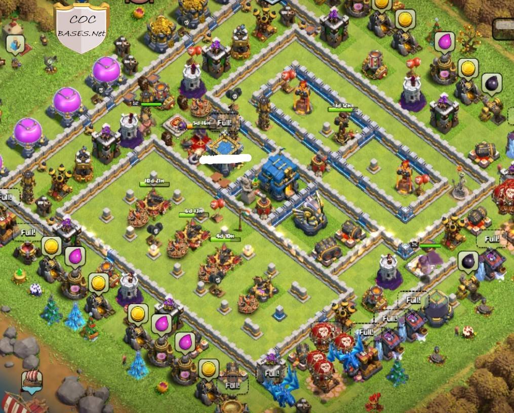 coc th12 new trophy base