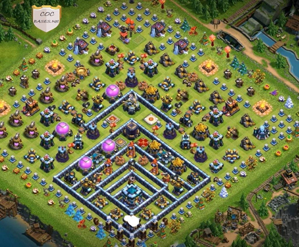 coc th13 hybrid base link 2023