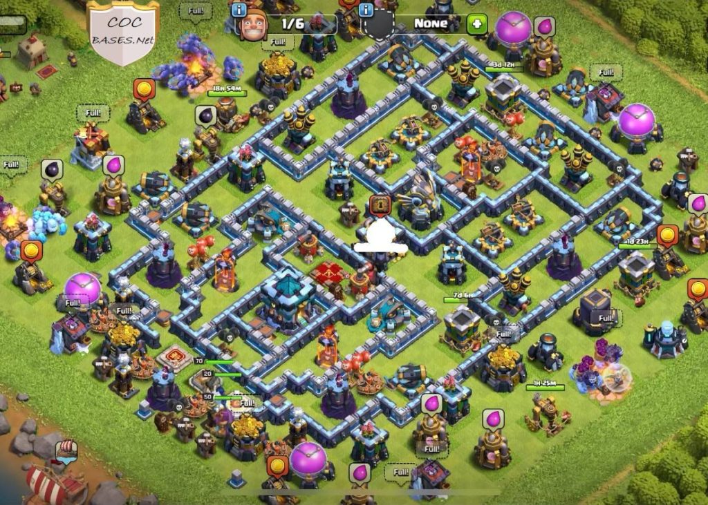 coc th13 war base link