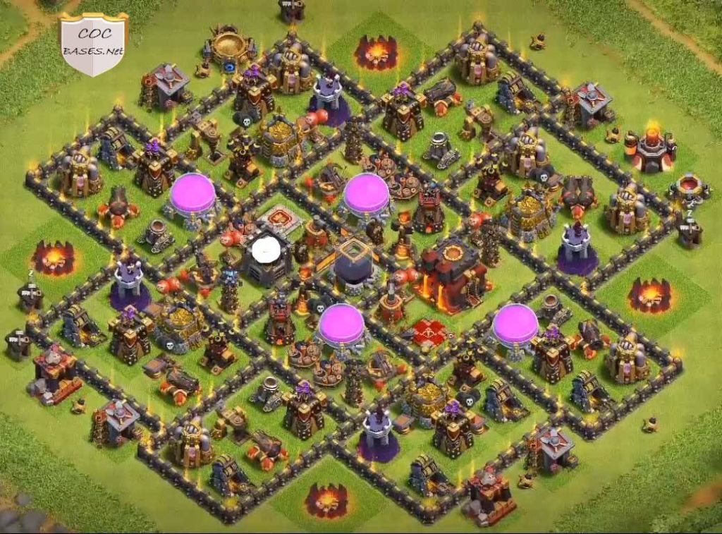 coc town hall 10 farm base layout pic design download