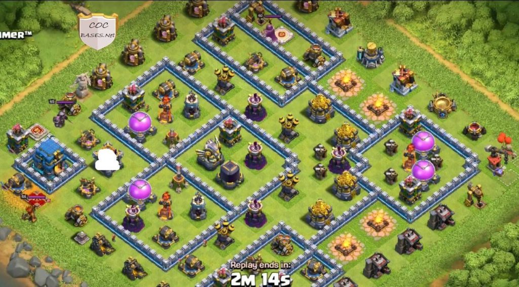 coc town hall 12 farming base