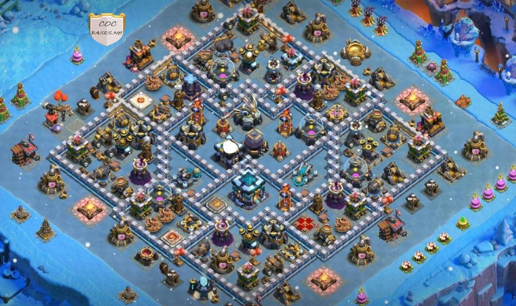 coc town hall 13 hybrid base