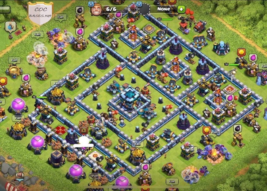 coc trophy unbreakable th13 base