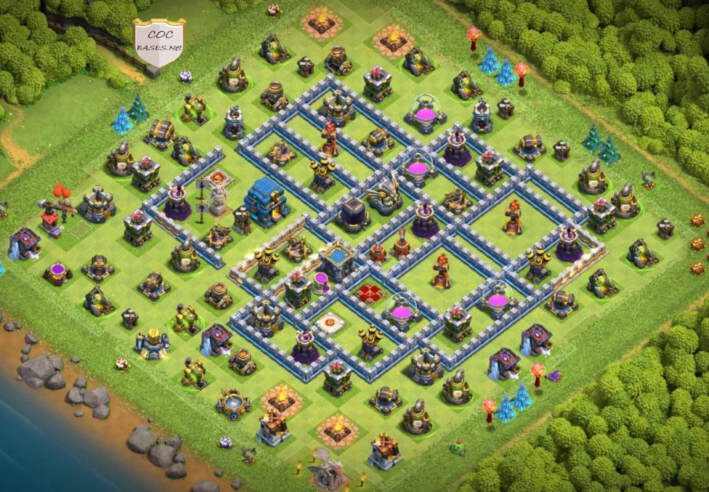 coc war town hall 12 layout with download link
